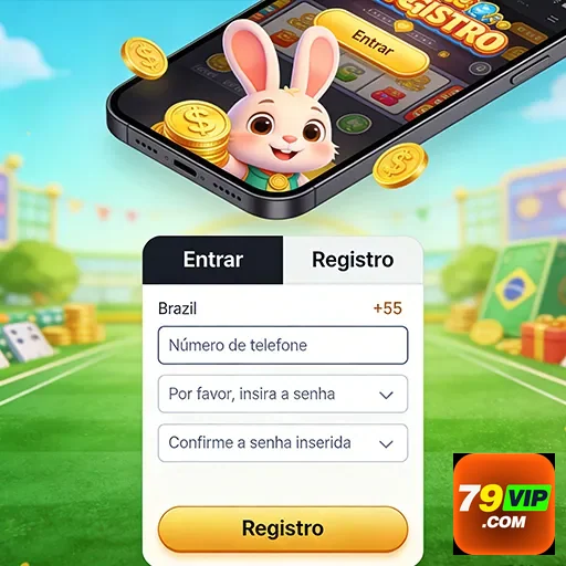 Ilustração de Conquiste a experiência no aplicativo cassino 79vip