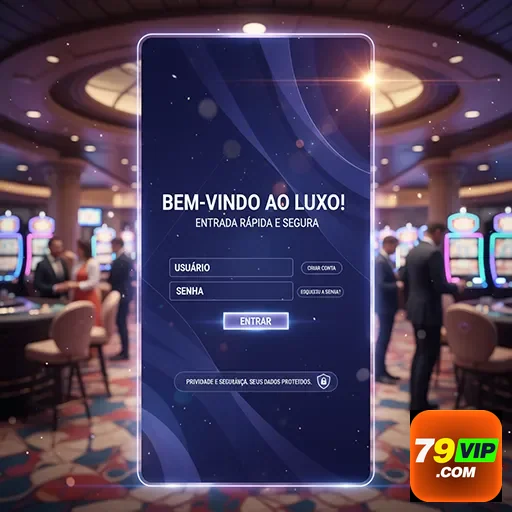 Ilustração de Conquiste uma experiência VIP com 79vip ao se cadastrar