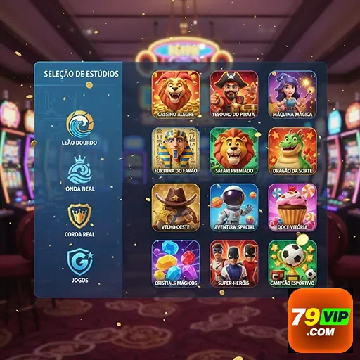Ilustração de Slots Inovadoras com Temas Variados